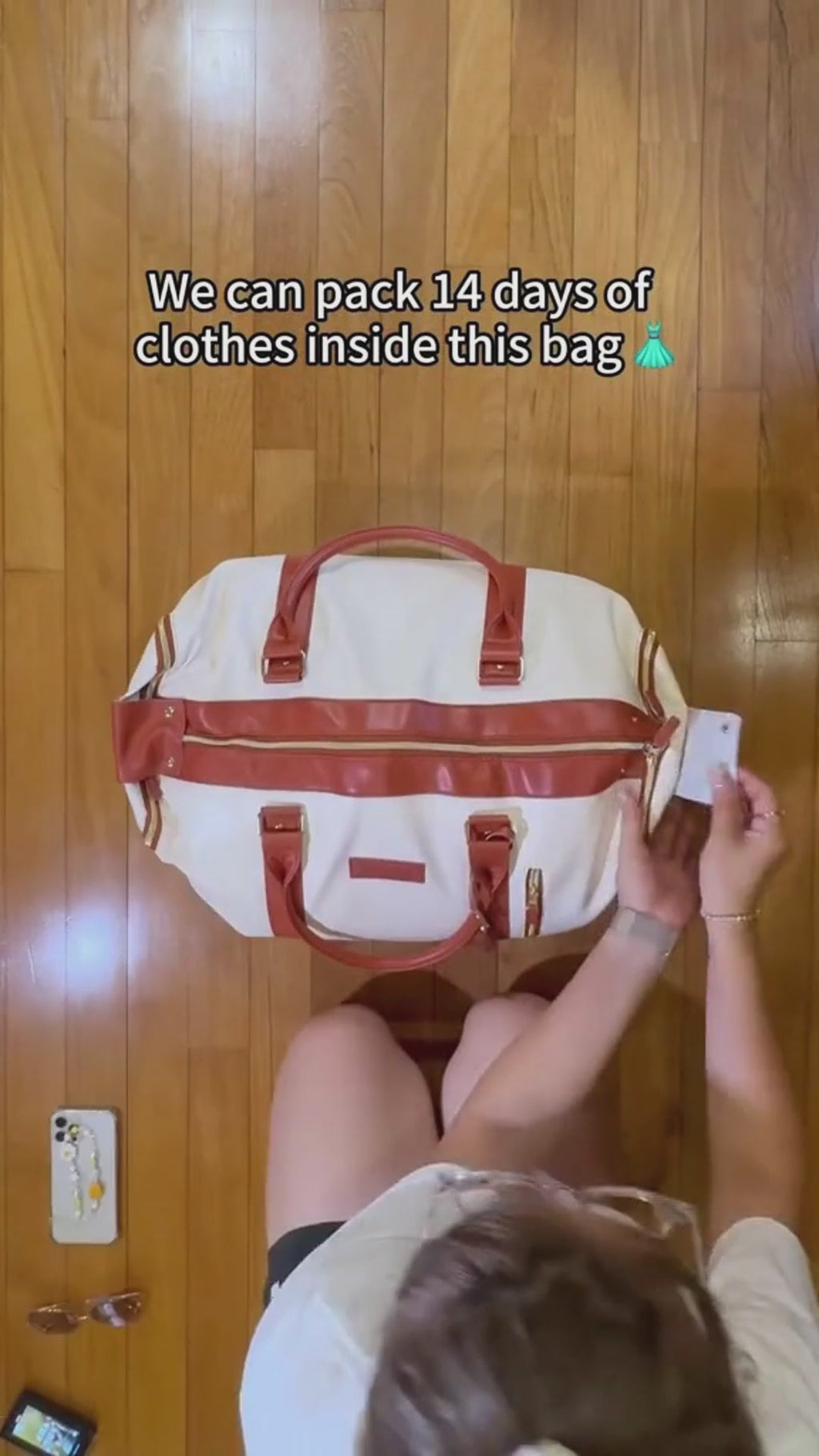 Large Capacity Travel Duffle Bag