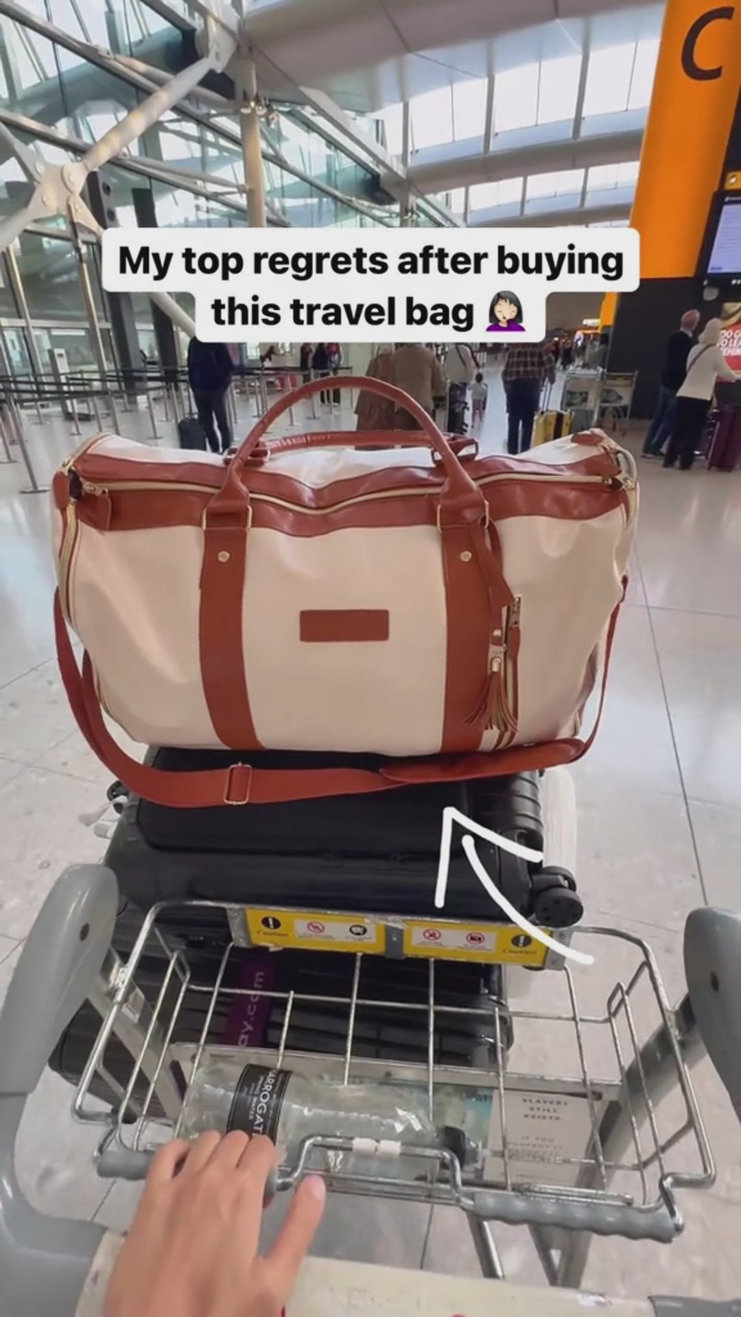 Large Capacity Travel Duffle Bag