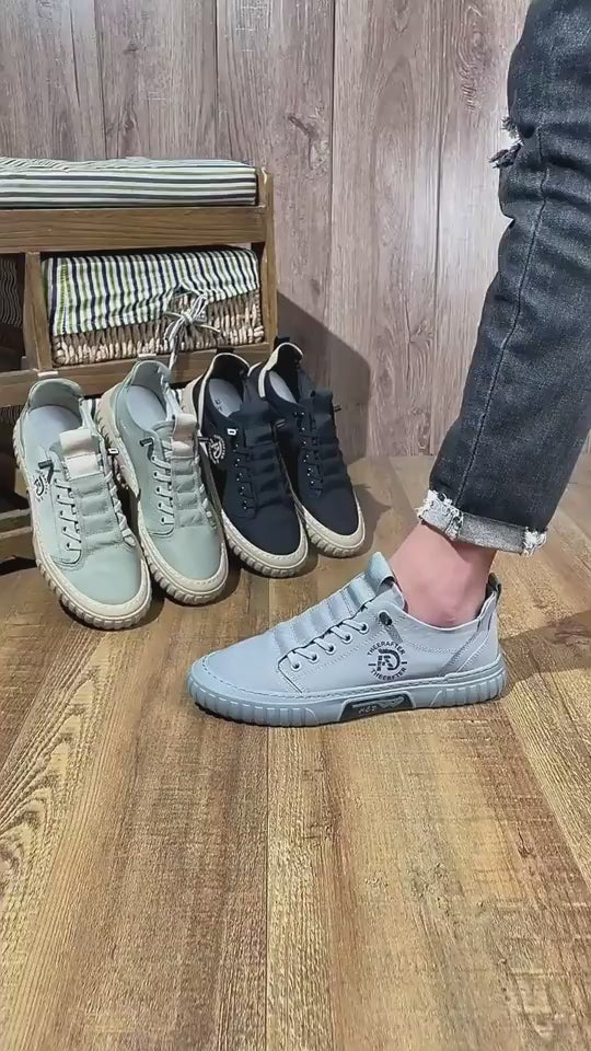 Men's casual canvas walking shoes