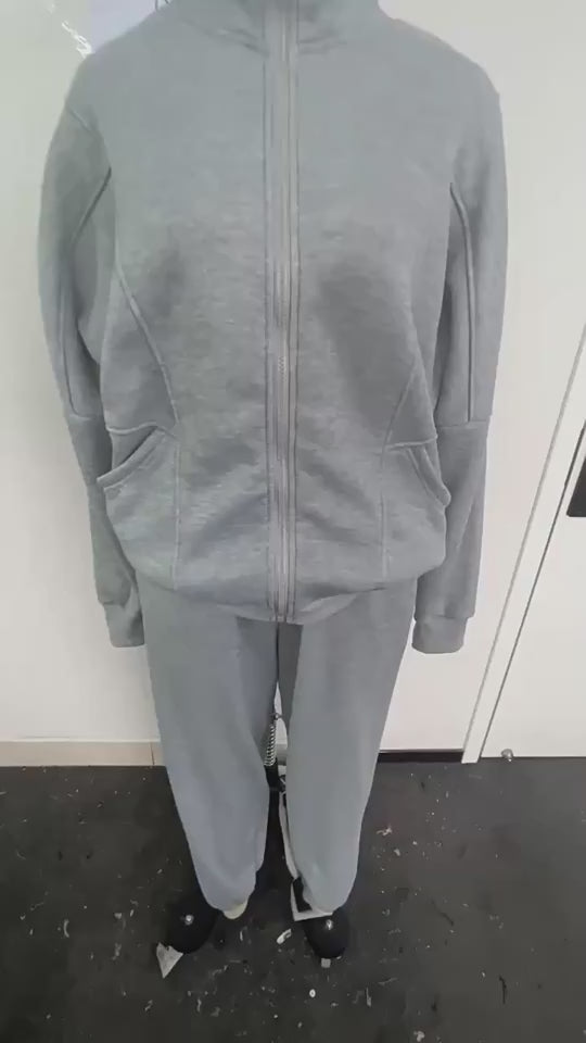 Women's cardigan and jogger set