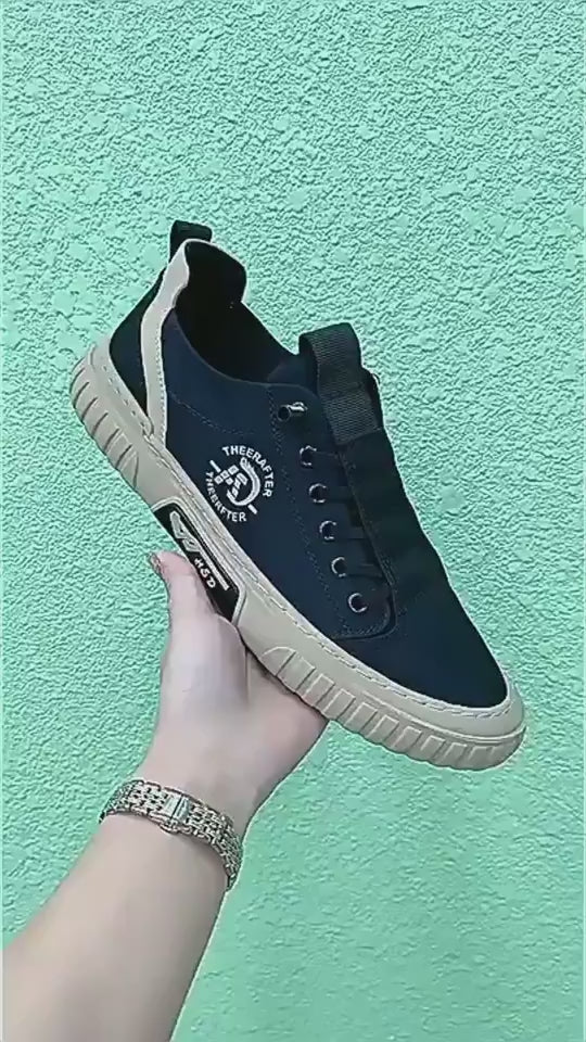 Men's casual canvas walking shoes