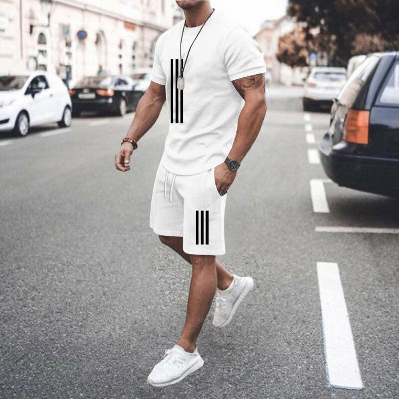 Men's summer two piece outfit