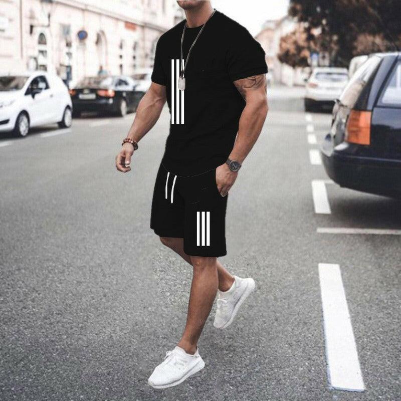 Men's summer two piece outfit