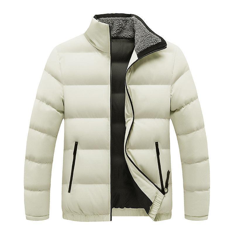 Warm Winter Fleeced Collar Padded Jacket - Glooosy Store