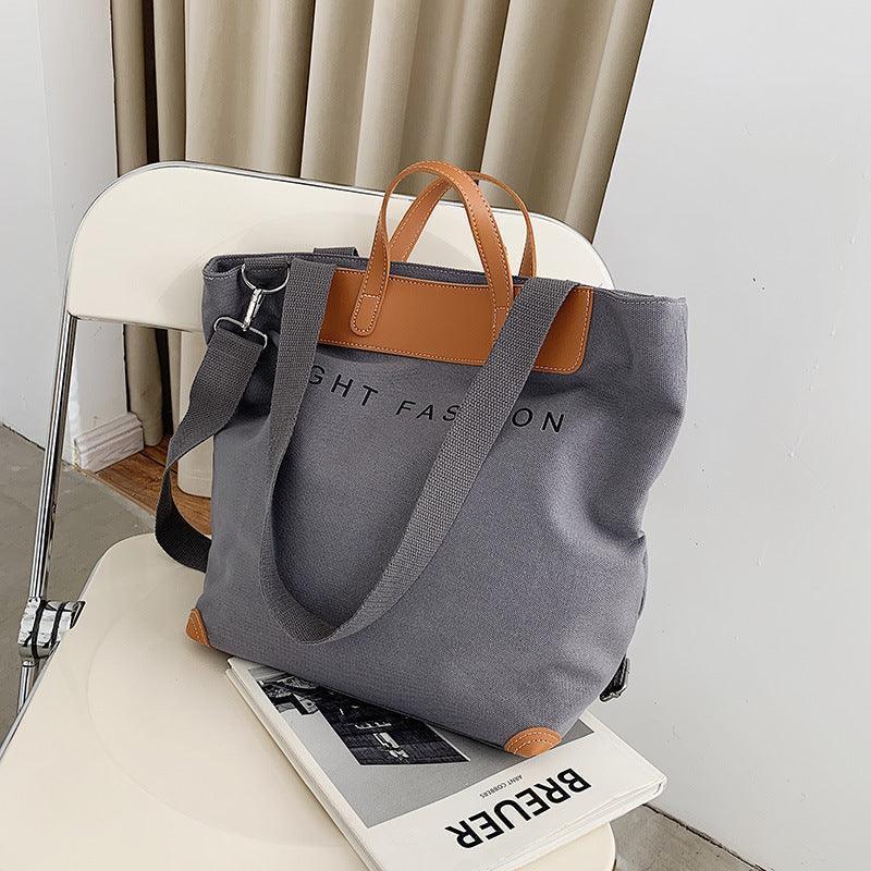 Women's large crossbody tote bag