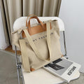 Women's large crossbody tote bag
