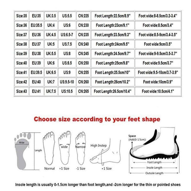 Women's breathable casual walking shoes