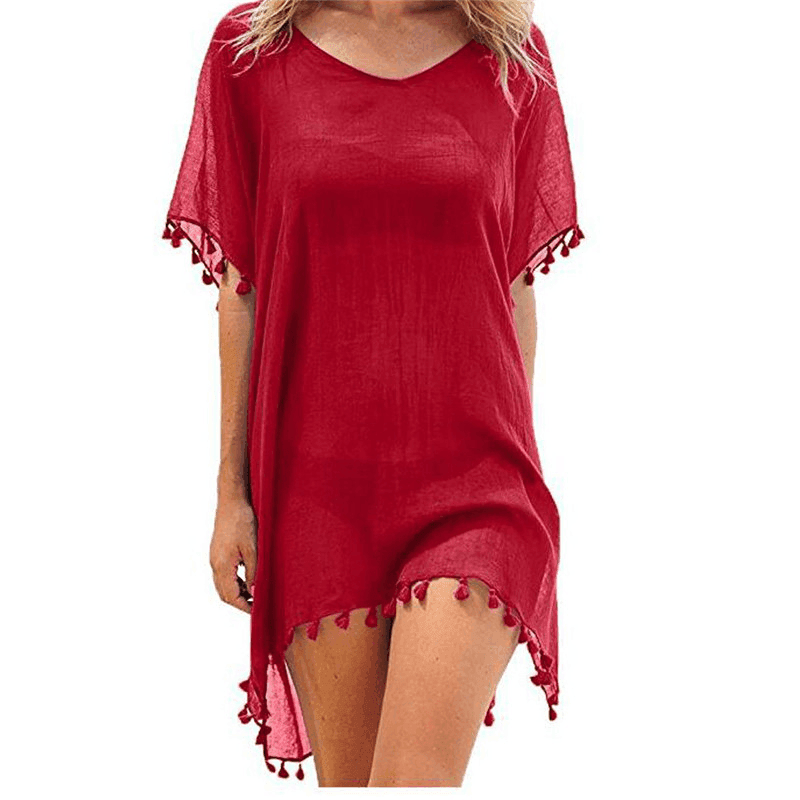 Women's summer beach tunic dress