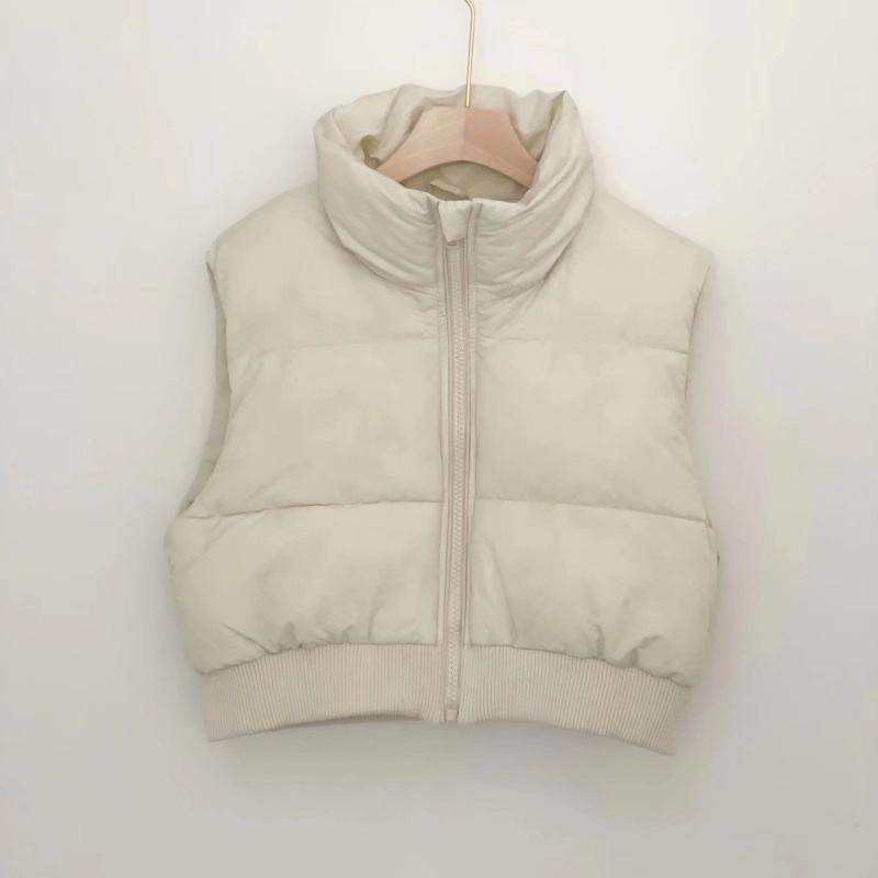 Women's casual short padded vest