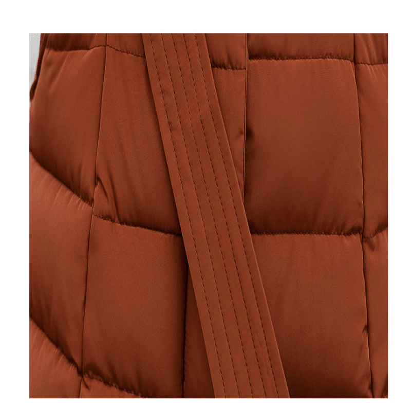 Women Winter Long Jacket Fur Collar Down Padded - Glooosy Store